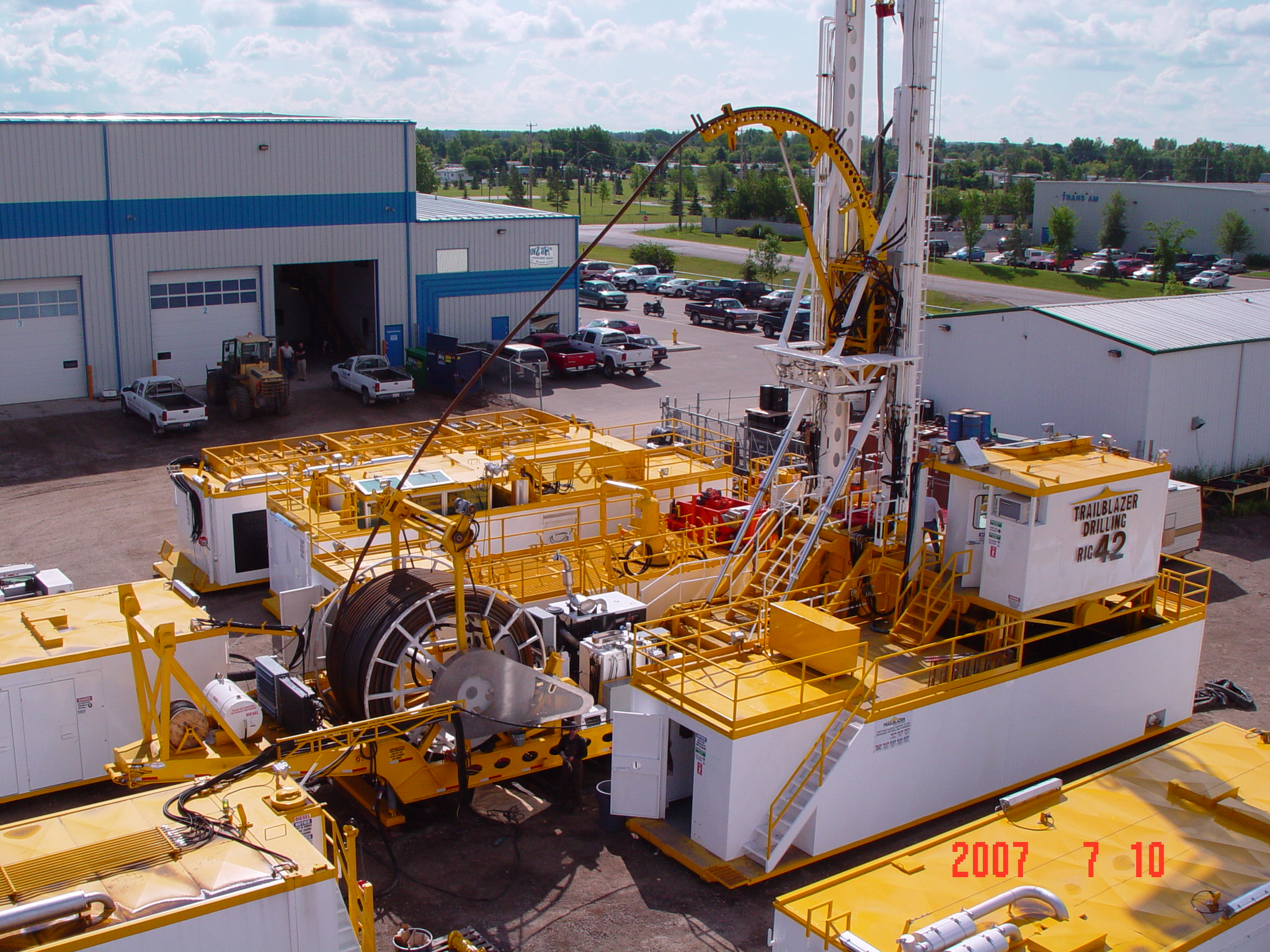 Rig Shop yard